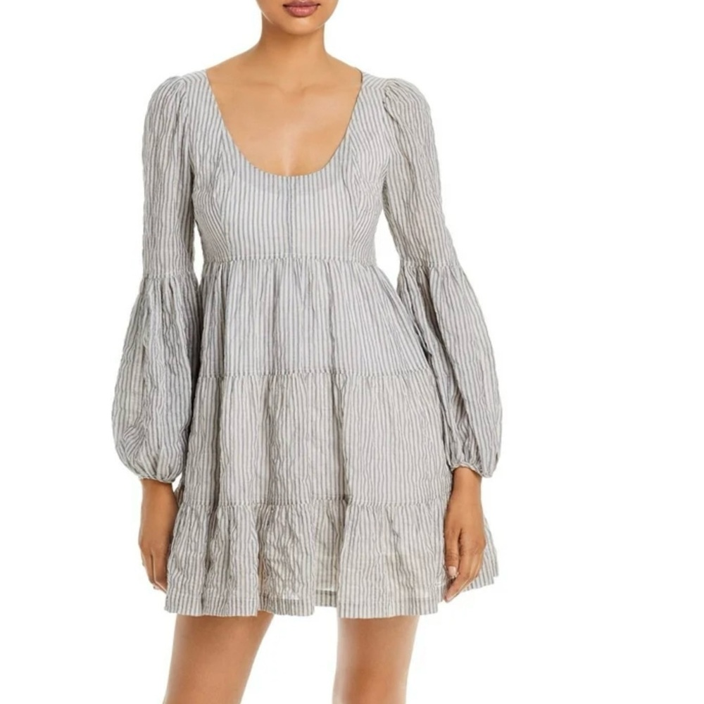 Cinq a Sept scoop neck mini party baby-doll Dress Size 2 NWOT